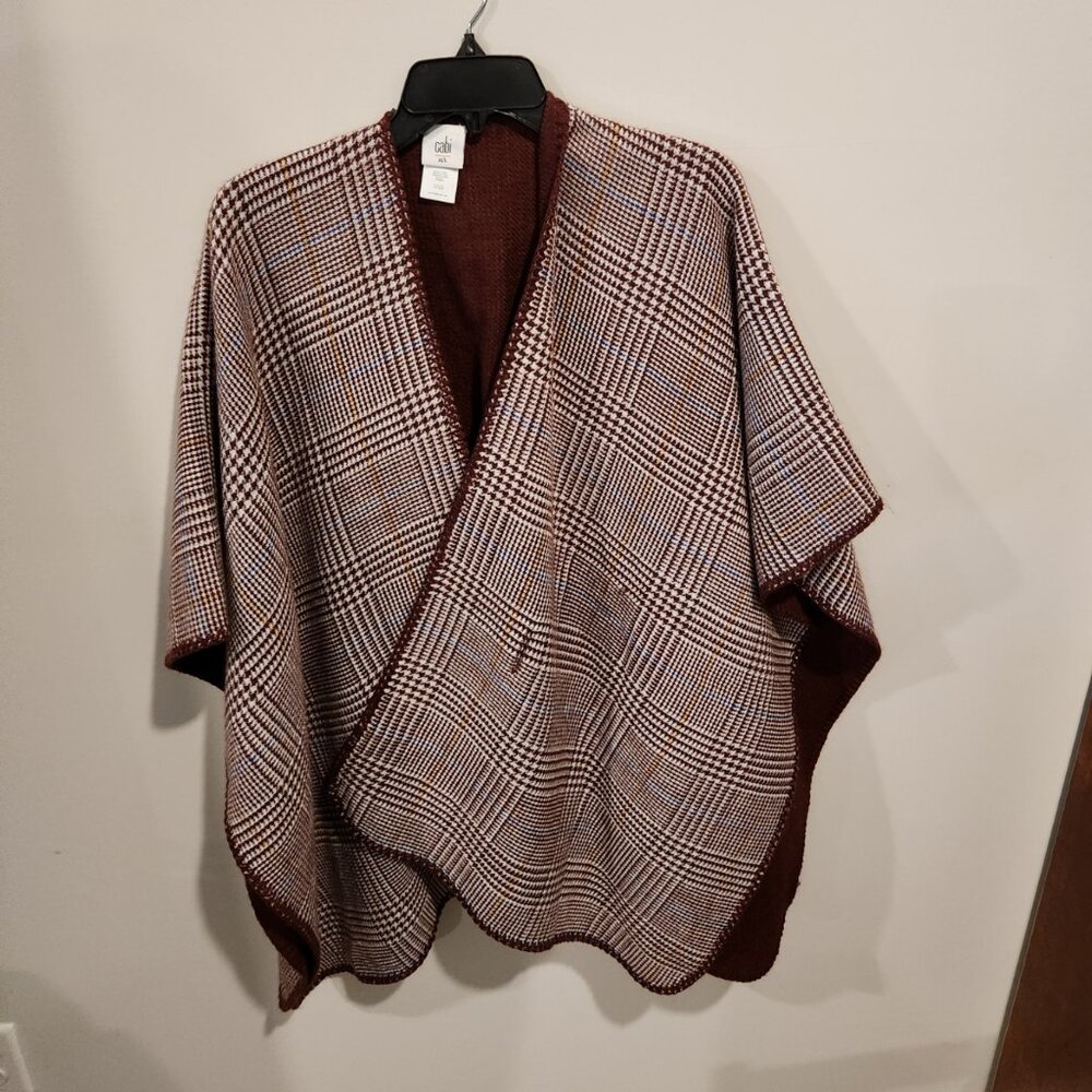 CAbi Style #4225  -  Plaid Winter Wrap  - Size M/L